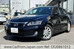 lexus ct 2012 -LEXUS--Lexus CT DAA-ZWA10--ZWA10-2075991---LEXUS--Lexus CT DAA-ZWA10--ZWA10-2075991-