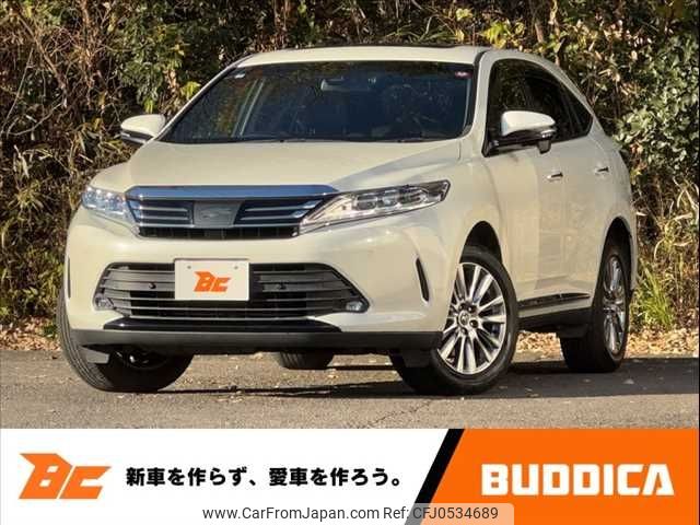 toyota harrier 2018 -TOYOTA--Harrier DBA-ZSU60W--ZSU60-0162177---TOYOTA--Harrier DBA-ZSU60W--ZSU60-0162177- image 1