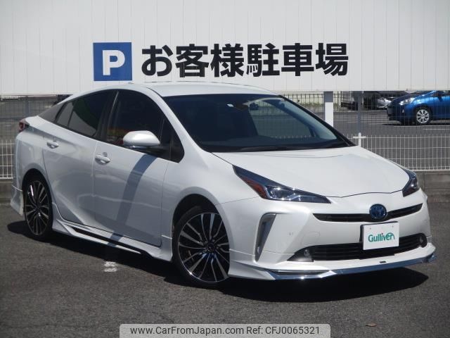 toyota prius 2021 -TOYOTA--Prius 6AA-ZVW51--ZVW51-6210487---TOYOTA--Prius 6AA-ZVW51--ZVW51-6210487- image 1