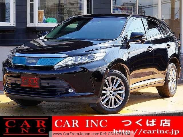 toyota harrier 2017 CFJ1751394 image 1