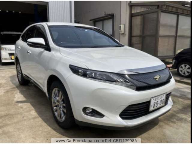 toyota harrier 2014 -TOYOTA--Harrier DBA-ZSU60W--ZSU60W-0014688---TOYOTA--Harrier DBA-ZSU60W--ZSU60W-0014688- image 1