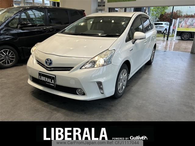 toyota prius-α 2014 -TOYOTA--Prius α DAA-ZVW40W--ZVW40-3099123---TOYOTA--Prius α DAA-ZVW40W--ZVW40-3099123- image 1