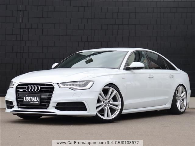 audi a6 2015 -AUDI--Audi A6 DBA-4GCHVS--WAUZZZ4GXEN203106---AUDI--Audi A6 DBA-4GCHVS--WAUZZZ4GXEN203106- image 1