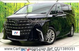 toyota alphard 2025 CFJ1389351