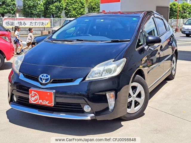 toyota prius 2012 -TOYOTA--Prius DAA-ZVW30--ZVW30-1527962---TOYOTA--Prius DAA-ZVW30--ZVW30-1527962- image 1