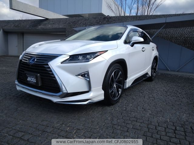 lexus rx 2018 -LEXUS--Lexus RX DAA-GYL25W--GYL25-0015737---LEXUS--Lexus RX DAA-GYL25W--GYL25-0015737- image 1