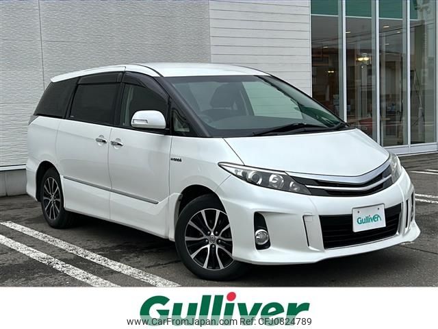 toyota estima-hybrid 2012 -TOYOTA--Estima Hybrid DAA-AHR20W--AHR20-7069934---TOYOTA--Estima Hybrid DAA-AHR20W--AHR20-7069934- image 1
