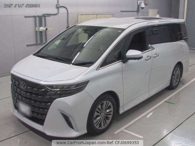 toyota alphard 2023 -TOYOTA 【浜松 333ﾕ 95】--Alphard 6AA-AAHH40W--AAHH40-0004242---TOYOTA 【浜松 333ﾕ 95】--Alphard 6AA-AAHH40W--AAHH40-0004242- image 1