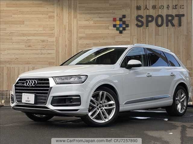 audi q7 2016 -AUDI--Audi Q7 ABA-4MCREA--WAUZZZ4M1HD018605---AUDI--Audi Q7 ABA-4MCREA--WAUZZZ4M1HD018605- image 1