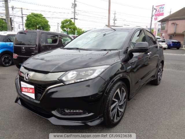 honda vezel 2016 -HONDA--VEZEL DAA-RU3--RU3-1218149---HONDA--VEZEL DAA-RU3--RU3-1218149- image 1