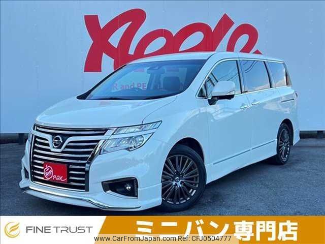 nissan elgrand 2019 -NISSAN--Elgrand DBA-TE52--TE52-114387---NISSAN--Elgrand DBA-TE52--TE52-114387- image 1