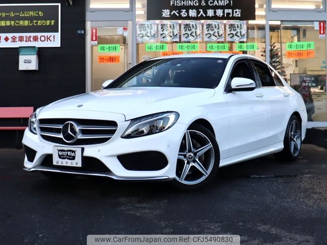 mercedes-benz c-class 2017 -MERCEDES-BENZ--Benz C Class DBA-205040C--WDD2050402R330690---MERCEDES-BENZ--Benz C Class DBA-205040C--WDD2050402R330690- image 1