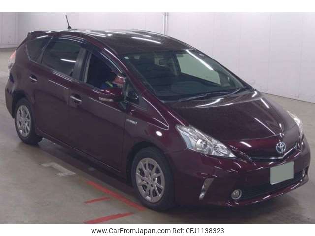 toyota prius-α 2014 -TOYOTA 【名古屋 307ﾕ7107】--Prius α DAA-ZVW41W--ZVW41W-0014022---TOYOTA 【名古屋 307ﾕ7107】--Prius α DAA-ZVW41W--ZVW41W-0014022- image 1