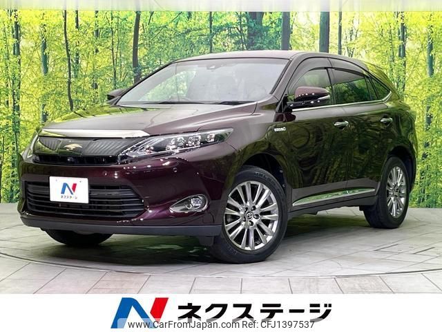 toyota harrier-hybrid 2014 quick_quick_AVU65W_AVU65-0015275 image 1