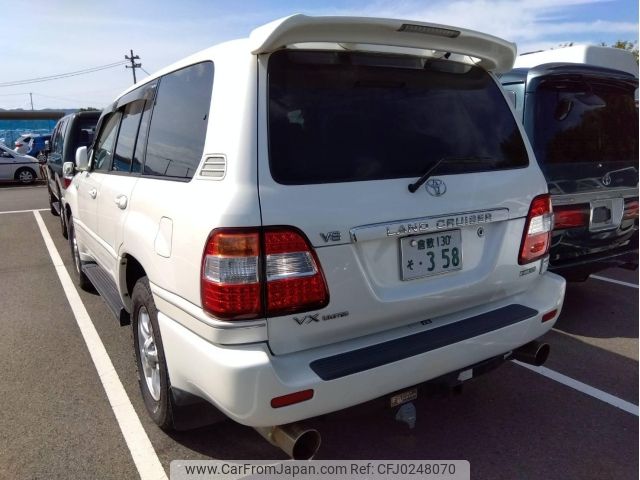 toyota land-cruiser-wagon 2007 -TOYOTA--Land Cruiser Wagon UZJ100W--UZJ100-0161423---TOYOTA--Land Cruiser Wagon UZJ100W--UZJ100-0161423- image 2