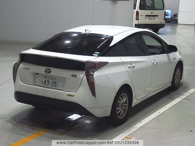toyota prius 2017 -TOYOTA 【野田 301ｾ4935】--Prius DAA-ZVW51--ZVW51-6051431---TOYOTA 【野田 301ｾ4935】--Prius DAA-ZVW51--ZVW51-6051431- image 2