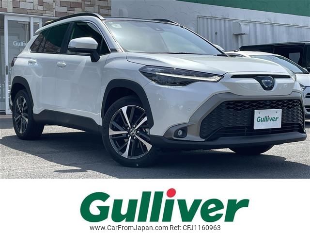 toyota corolla-cross 2023 -TOYOTA--Corolla Cross 6AA-ZVG11--ZVG11-1077575---TOYOTA--Corolla Cross 6AA-ZVG11--ZVG11-1077575- image 1