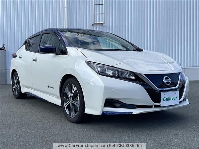 nissan leaf 2018 -NISSAN--Leaf ZAA-ZE1--ZE1-030537---NISSAN--Leaf ZAA-ZE1--ZE1-030537- image 1