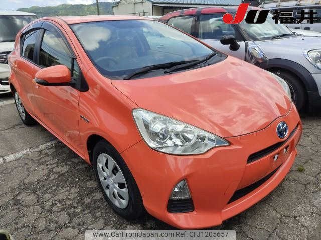 toyota aqua 2012 -TOYOTA--AQUA NHP10--2055768---TOYOTA--AQUA NHP10--2055768- image 1
