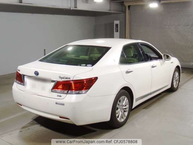 toyota crown 2013 -TOYOTA--Crown DAA-AWS210--AWS210-6026241---TOYOTA--Crown DAA-AWS210--AWS210-6026241- image 2