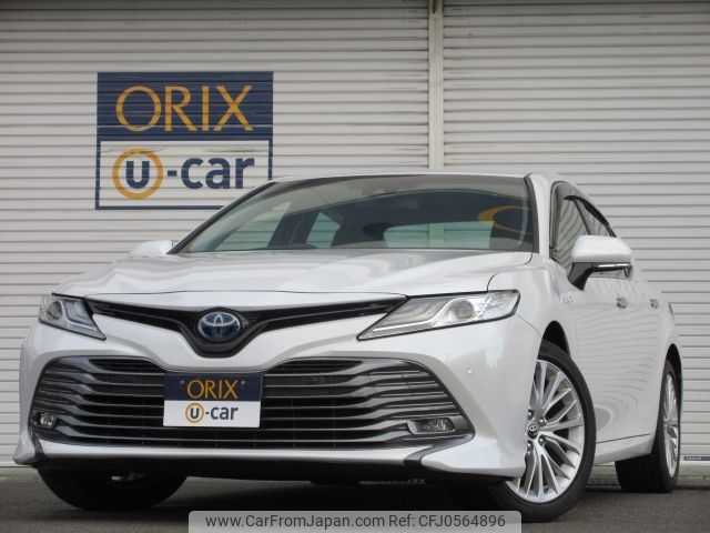 toyota camry 2019 -TOYOTA--Camry DAA-AXVH70--AXVH70-1049600---TOYOTA--Camry DAA-AXVH70--AXVH70-1049600- image 1