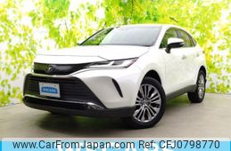 toyota harrier 2022 quick_quick_6BA-MXUA80_MXUA80-0075329