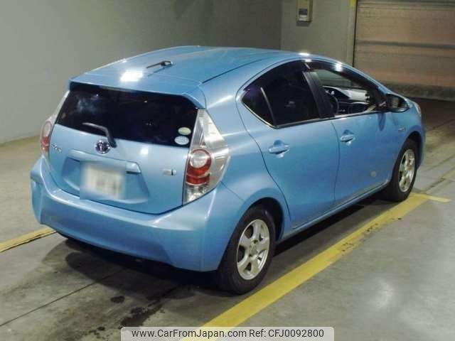 toyota aqua 2014 -TOYOTA 【苫小牧 500ｽ 434】--AQUA DAA-NHP10--NHP10-2343106---TOYOTA 【苫小牧 500ｽ 434】--AQUA DAA-NHP10--NHP10-2343106- image 2