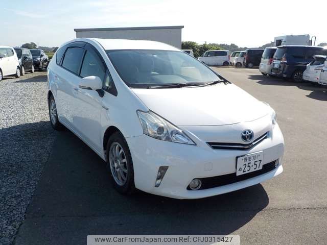 toyota prius-α 2014 -TOYOTA 【野田 300ｱ1234】--Prius α DAA-ZVW41W--ZVW41-3342626---TOYOTA 【野田 300ｱ1234】--Prius α DAA-ZVW41W--ZVW41-3342626- image 1