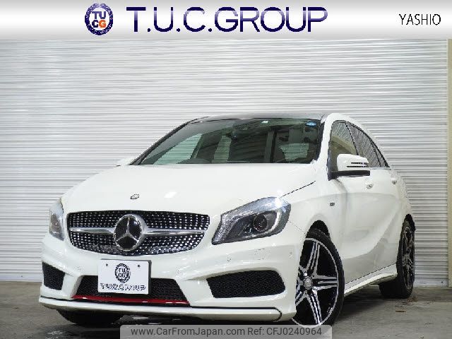 mercedes-benz a-class 2013 -MERCEDES-BENZ--Benz A Class DBA-176044--WDD1760442J157882---MERCEDES-BENZ--Benz A Class DBA-176044--WDD1760442J157882- image 1