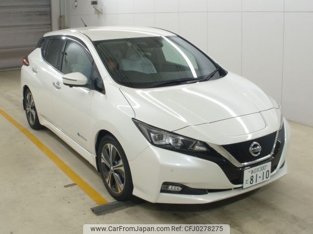 nissan leaf 2020 -NISSAN 【春日井 300ﾄ8110】--Leaf ZE1-066683---NISSAN 【春日井 300ﾄ8110】--Leaf ZE1-066683- image 1