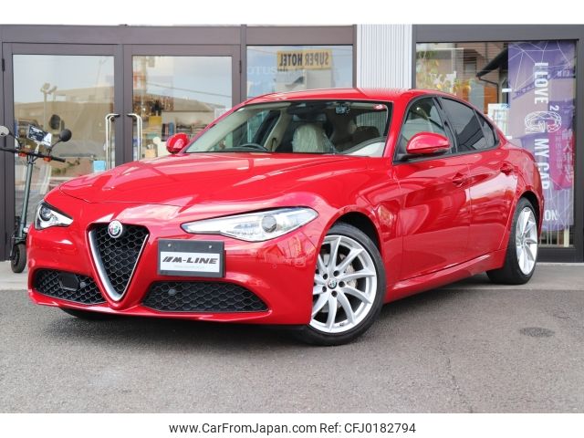 alfa-romeo giulia 2018 -ALFA ROMEO--Alfa Romeo Giulia ABA-95220--ZAREAEKN3K7597461---ALFA ROMEO--Alfa Romeo Giulia ABA-95220--ZAREAEKN3K7597461- image 1