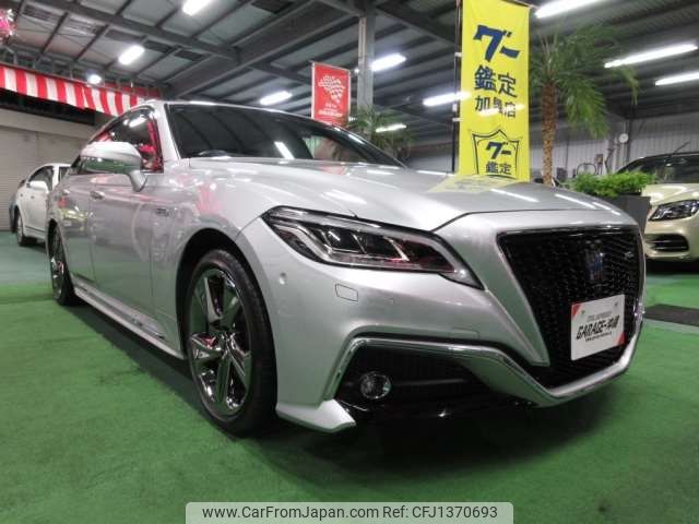 toyota crown 2018 -TOYOTA 【沖縄 327ｻ8760】--Crown 6AA-GWS224--GWS224-1001962---TOYOTA 【沖縄 327ｻ8760】--Crown 6AA-GWS224--GWS224-1001962- image 1