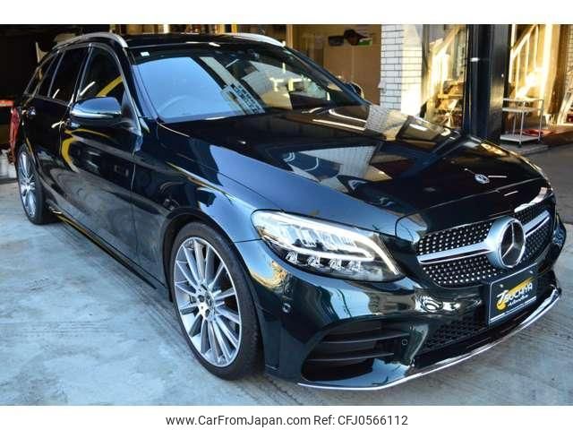 mercedes-benz c-class-station-wagon 2018 quick_quick_DBA-205240C_WDD2052402F679644 image 2