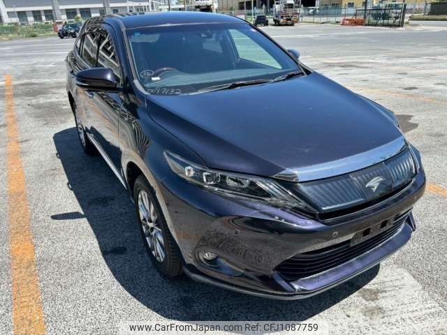 toyota harrier 2016 -TOYOTA--Harrier DBA-ZSU60W--ZSU60W-0097132---TOYOTA--Harrier DBA-ZSU60W--ZSU60W-0097132- image 1