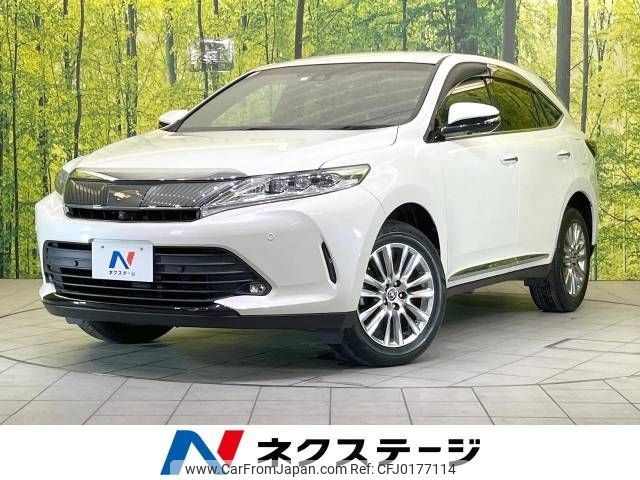 toyota harrier 2018 -TOYOTA--Harrier DBA-ZSU60W--ZSU60-0147566---TOYOTA--Harrier DBA-ZSU60W--ZSU60-0147566- image 1