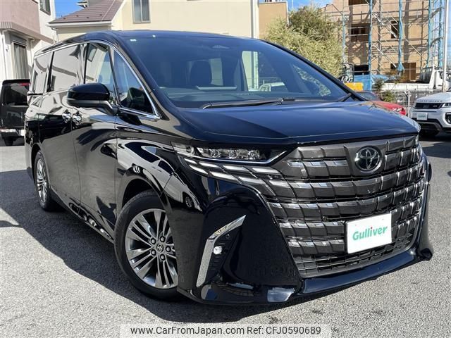 toyota alphard 2024 -TOYOTA--Alphard 3BA-AGH40W--AGH40-4000472---TOYOTA--Alphard 3BA-AGH40W--AGH40-4000472- image 1