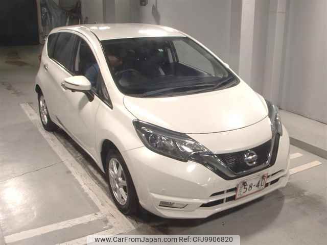 nissan note 2017 -NISSAN--Note NE12-204907---NISSAN--Note NE12-204907- image 1