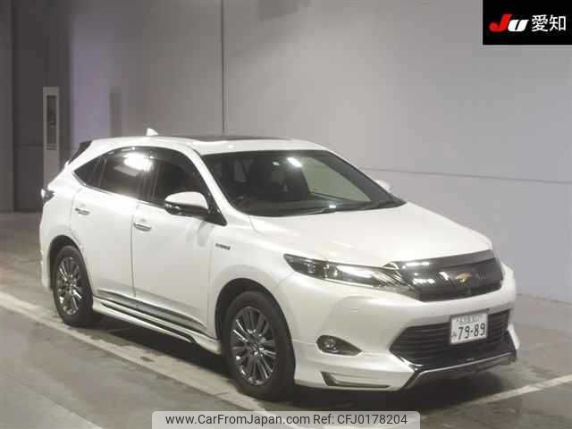 toyota harrier 2014 -TOYOTA 【名古屋 307ﾐ7989】--Harrier AVU65W-0007089---TOYOTA 【名古屋 307ﾐ7989】--Harrier AVU65W-0007089- image 1