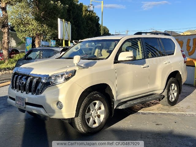 toyota land-cruiser-prado 2014 -TOYOTA--Land Cruiser Prado CBA-TRJ150W--TRJ150-0045029---TOYOTA--Land Cruiser Prado CBA-TRJ150W--TRJ150-0045029- image 1