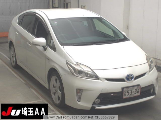 toyota prius 2012 -TOYOTA--Prius ZVW30-1573705---TOYOTA--Prius ZVW30-1573705- image 1