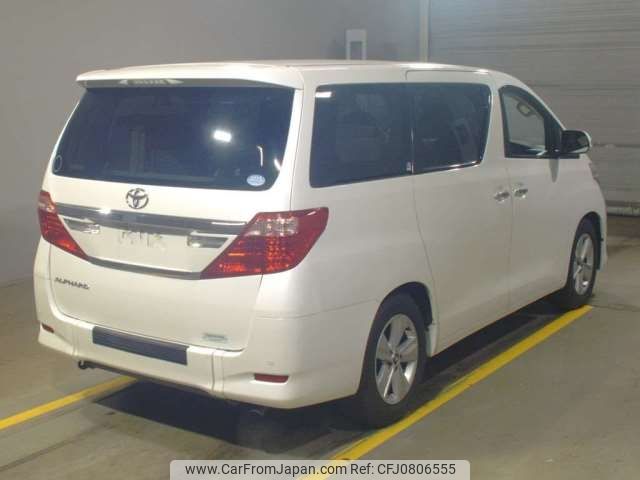 toyota alphard 2012 -TOYOTA--Alphard DBA-ANH20Wｶｲ--ANH20-8238184---TOYOTA--Alphard DBA-ANH20Wｶｲ--ANH20-8238184- image 2