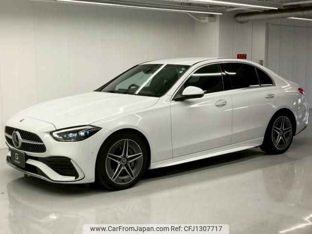 mercedes-benz c-class 2022 quick_quick_3CA-206004C_W1K2060042R035585 image 1