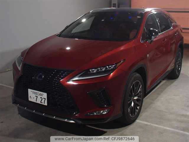 lexus rx 2022 -LEXUS 【宇都宮 344ﾁ727】--Lexus RX GYL25W-0026964---LEXUS 【宇都宮 344ﾁ727】--Lexus RX GYL25W-0026964- image 1