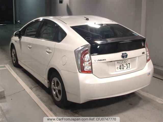 toyota prius 2014 -TOYOTA 【八王子 301ｾ4037】--Prius ZVW30--1904197---TOYOTA 【八王子 301ｾ4037】--Prius ZVW30--1904197- image 2