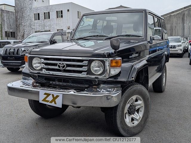 toyota land-cruiser 2000 -TOYOTA--Land Cruiser KG-HZJ76Kｶｲ--HZJ76-0001706---TOYOTA--Land Cruiser KG-HZJ76Kｶｲ--HZJ76-0001706- image 2