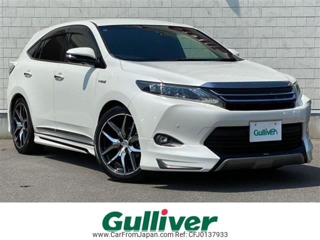 toyota harrier 2014 -TOYOTA--Harrier DAA-AVU65W--AVU65-0014489---TOYOTA--Harrier DAA-AVU65W--AVU65-0014489- image 1