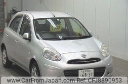 nissan march 2011 -NISSAN 【会津 500ﾀ6831】--March NK13--003611---NISSAN 【会津 500ﾀ6831】--March NK13--003611-