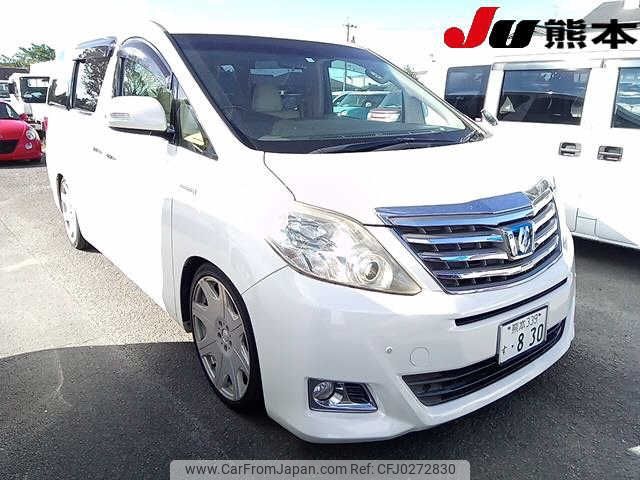 toyota alphard 2013 -TOYOTA 【熊本 339ｽ830】--Alphard ATH20W--8030549---TOYOTA 【熊本 339ｽ830】--Alphard ATH20W--8030549- image 1