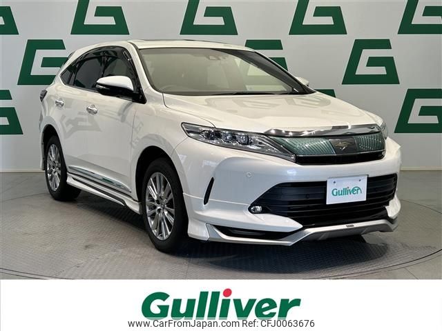 toyota harrier 2018 -TOYOTA--Harrier DBA-ZSU60W--ZSU60-0164333---TOYOTA--Harrier DBA-ZSU60W--ZSU60-0164333- image 1