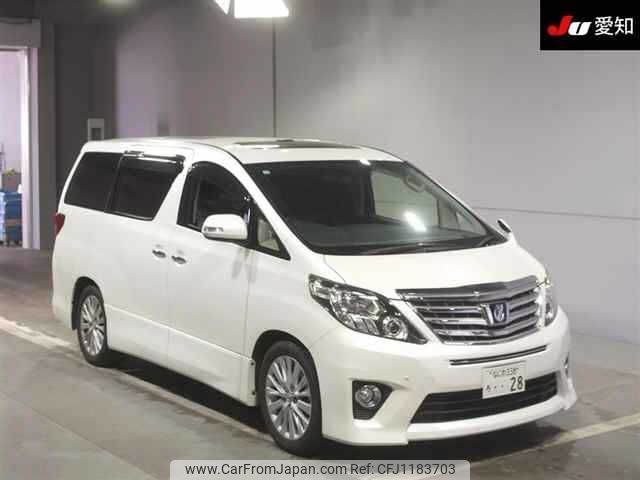 toyota alphard 2013 -TOYOTA 【なにわ 338ﾛ28】--Alphard ANH20W-8314825---TOYOTA 【なにわ 338ﾛ28】--Alphard ANH20W-8314825- image 1